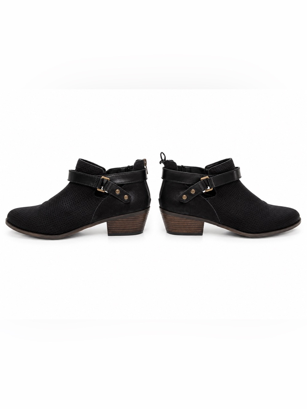 Dr Scholls Women’s Black Ankle Booties with Side Buckle Strap
Size 9 1/2 - Picture 1 of 6